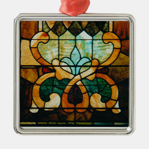 Ornamento De Metal Videira do vitral