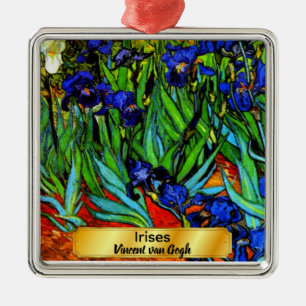 Ornamento De Metal Vincent Van Gogh, irlandeses,