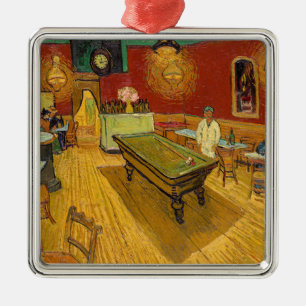 Ornamento De Metal Vincent van Gogh - O Café Noturno