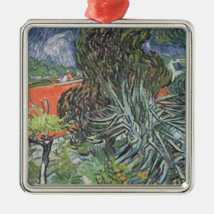 Ornamento De Metal Vincent van Gogh o jardim do doutor Gachet