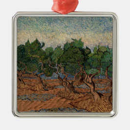 Ornamento De Metal Vincent van Gogh - Olive Grove