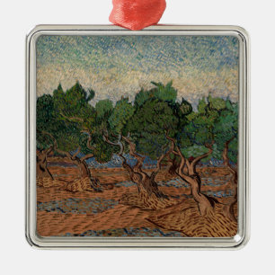 Ornamento De Metal Vincent van Gogh - Olive Grove