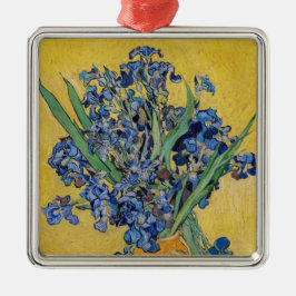Ornamento De Metal Vincent van Gogh - Vase com irlandeses