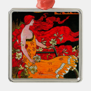 Ornamento De Metal Vintage crescente americano PosterEurope