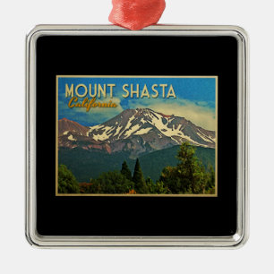 Ornamento De Metal Vintage de Shasta da montagem
