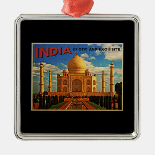 Ornamento De Metal Vintage de Taj Mahal India