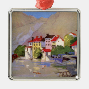 Ornamento De Metal Vintage Selands Village Itália Turismo