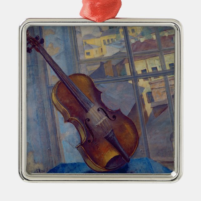 Ornamento De Metal Violino, 1918 (Frente)