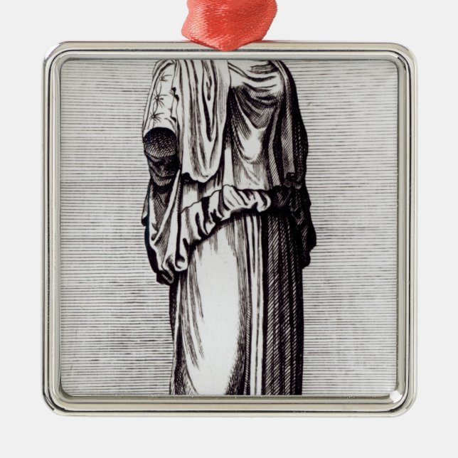 Ornamento De Metal Virgin de Vestal, c.1653 (Frente)