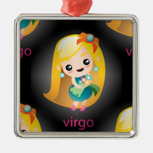 Ornamento De Metal virgo kawaii