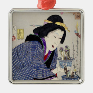 Ornamento De Metal Vista como se quer mudar: A aparência