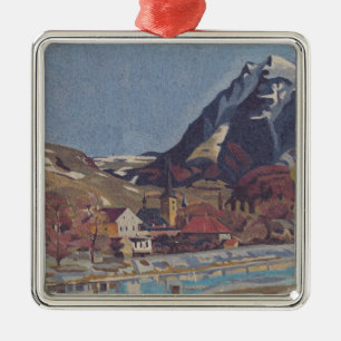 Ornamento De Metal Vista de Dolný Kubín por Arnold Peter Weisz