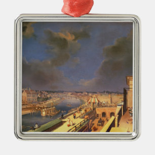 Ornamento De Metal Vista de Viena, 1819 (óleo em canvas)