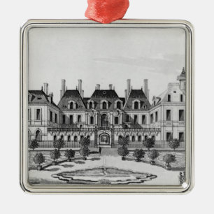 Ornamento De Metal Vista do hotel de Soissons em Paris