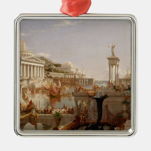 Ornamento De Metal Vista do Império Romano (Consumo do Império) (Frente)