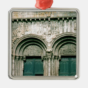 Ornamento De Metal Vista do portal sul c.1100-04 do transept