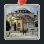 Ornamento De Metal Vista exterior da cúpula, 532-37<br><div class="desc">A opinião exterior da cúpula,  532-37 da escola bizantina situado no Haghia Sophia,  Istambul,  Turquia. A vista exterior da cúpula,  532-37 foi criada em torno do século VI.</div>
