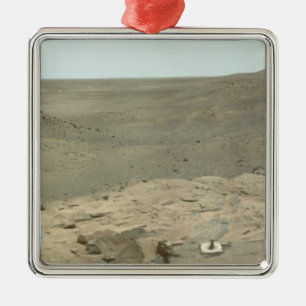 Ornamento De Metal Vista panorâmica de Marte 2