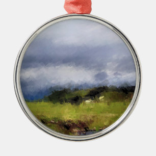 ORNAMENTO DE METAL VISTAS DE WALES