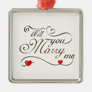 ORNAMENTO DE METAL **VOCÊ ME CASADO** PROPOSTAS DE CRISTÃOS