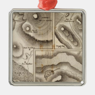 Ornamento De Metal Volcaniques das lacas