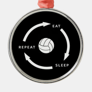 Ornamento De Metal Vôlei come sono repete adereço desportivo dizendo