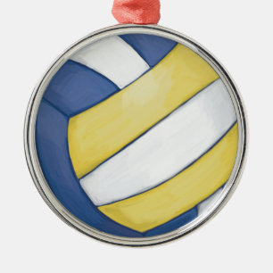 Ornamento De Metal Voleibol