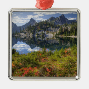 Ornamento De Metal WA, Alpine Lagos Wilderness, Gem Lake, com