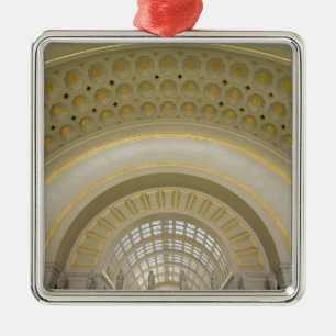 Ornamento De Metal WASHINGTON, C.C. EUA. Interior da estação da união