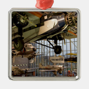 Ornamento De Metal WASHINGTON, D.C. EUA. Aeronaves exibidas no