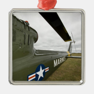 Ornamento De Metal Washington, Olympia, show aéreo militar.