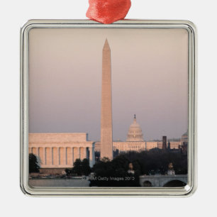 Ornamento De Metal Washington, skyline da C.C.