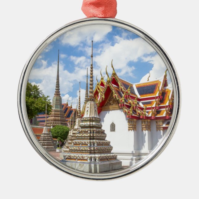 Ornamento De Metal Wat Pho, Banguecoque (Frente)