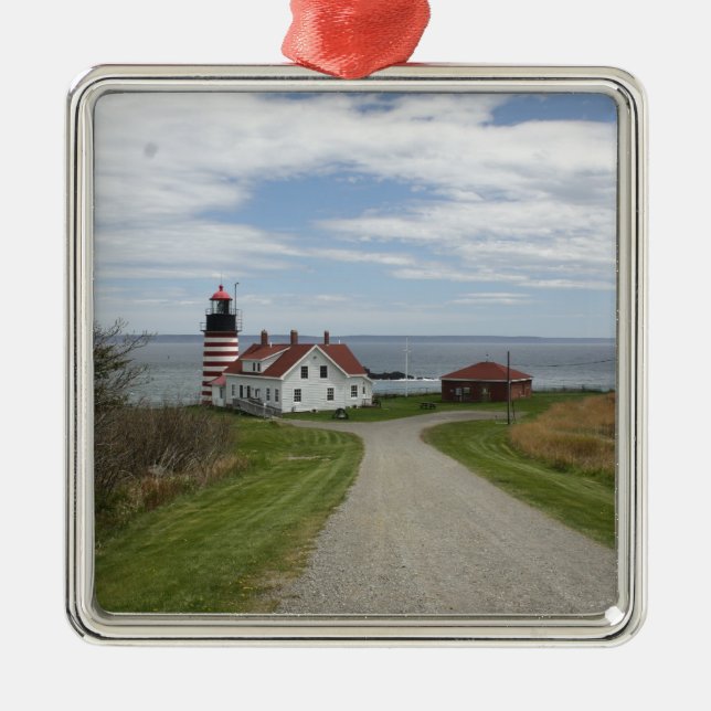 Ornamento De Metal West Quoddy - 4229 (Frente)