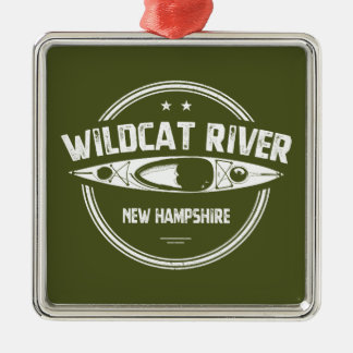 Ornamento De Metal Wildcat River New Hampshire Kayak