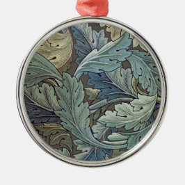 Ornamento De Metal William Morris Acanthus Sage Flor de Floral Botâni
