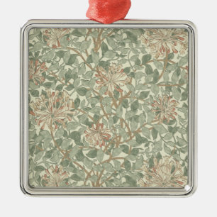 Ornamento De Metal William Morris Honeysuckle Flower Wallpaper