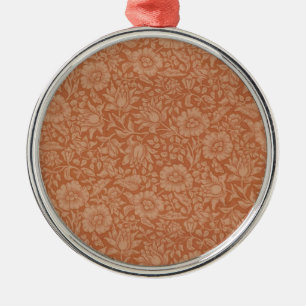 Ornamento De Metal William Morris Mallow Floral Wallpaper Design