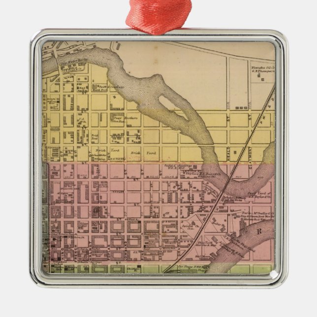 Ornamento De Metal Wilmington (Frente)