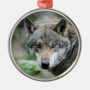 Ornamento De Metal Wolf_011