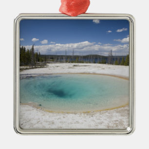Ornamento De Metal WY, Parque Nacional de Yellowstone, Geyser de West