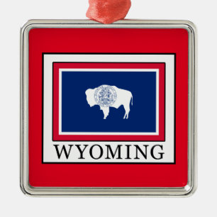 Ornamento De Metal Wyoming