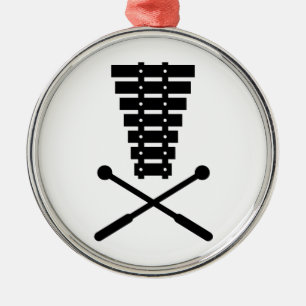 Ornamento De Metal Xilofone