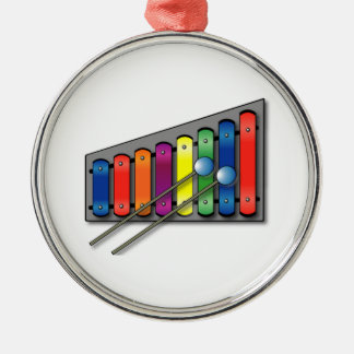 Ornamento De Metal Xilofone