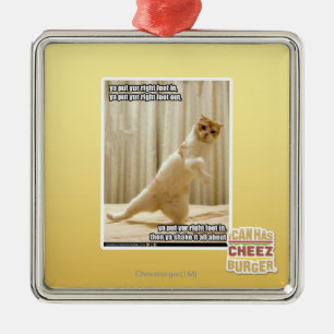 Ornamento De Metal Ya pôr o pé direito do yur dentro, OU psta ya do