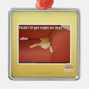 Ornamento De Metal Yeah eu obterei direito naquele