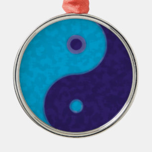 Ornamento De Metal yin yang zen meditation tao