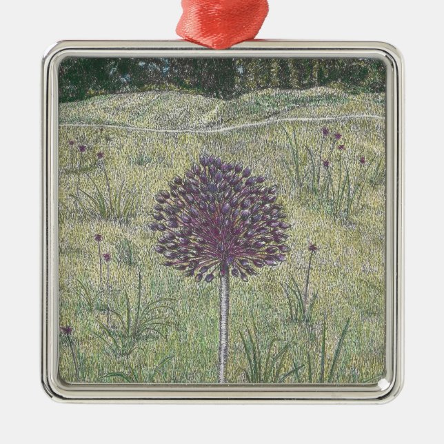 Ornamento De Metal Yorktown Onion (Frente)