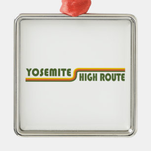 Ornamento De Metal Yosemite High Route