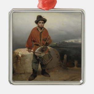 Ornamento De Metal Young Drummer Boy (por Gerolamo Induno)